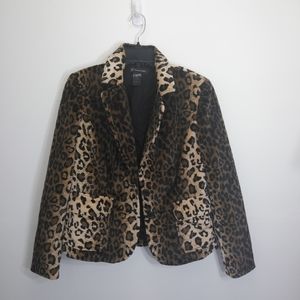 INC Cheetah Print Jacket